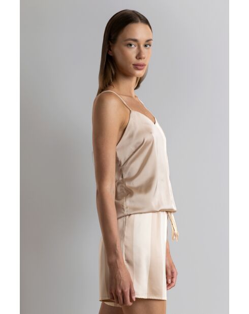 Klassieke Luxe Stripes damespyjama met luchtbandjes