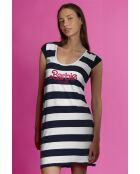 Robe sans manches à rayures Barbie   bleu marine