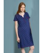 Robe à manches courtes  Stares Dreams bleu marine