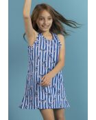 Disney Stitch Waves blauwe mouwloze jurk