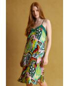 Robe hippie de luxe  Luxury avec bretelles multicolore