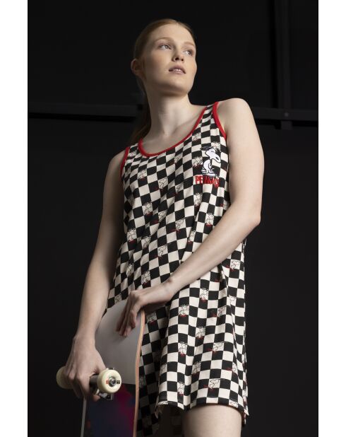 Mouwloze jurk van Peanuts Skate Is Not A Crime Paintings