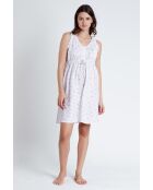 Camicia da notte premaman senza maniche Disney, motivo dalmata bianco