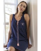 Camicia da notte senza maniche Stay At Home Loading Energy Navy