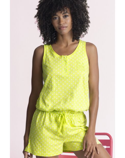 Be A Shine Star Stay At Home gele jumpsuit