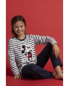 Pigiama a maniche lunghe Disney Mickey Navy