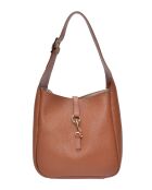 Catarina Handtasche aus cognacfarbenem Leder - 20,5x21x8 cm