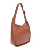 Catarina Handtasche aus cognacfarbenem Leder - 20,5x21x8 cm