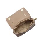 Naomi Handtasche aus Schlammleder - 12,5 x 21 x 8,5 cm