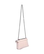 Bolso de hombro Arabella en piel empolvada - 16x21x8 cm