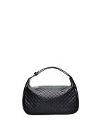 Bolso Elvire de piel negra - 15x29,5x9 cm