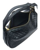 Bolso Elvire de piel negra - 15x29,5x9 cm