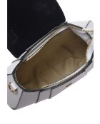 Borsa a mano Noémie in pelle bianca - 17x26x7 cm