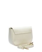 Schultertasche Ottavia aus beigem Leder - 12,5x18x7 cm