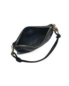 Bandolera Belladonna de piel negra - 16x25 cm