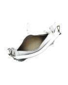 Victoire weiße Schultertasche aus Leder - 17x28x7 cm