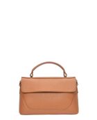 Chiara Handtasche aus cognacfarbenem Leder - 12,5 x 21 x 8,5 cm