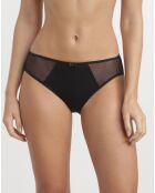 Ruim zwart slipje van biologisch katoen