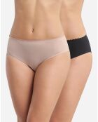 2 veelkleurige Body Touch Easy slipjes