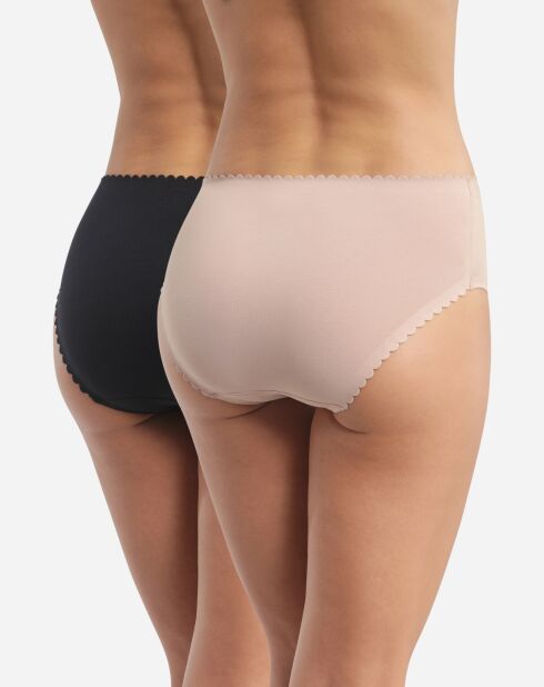 2 veelkleurige Body Touch Easy slipjes