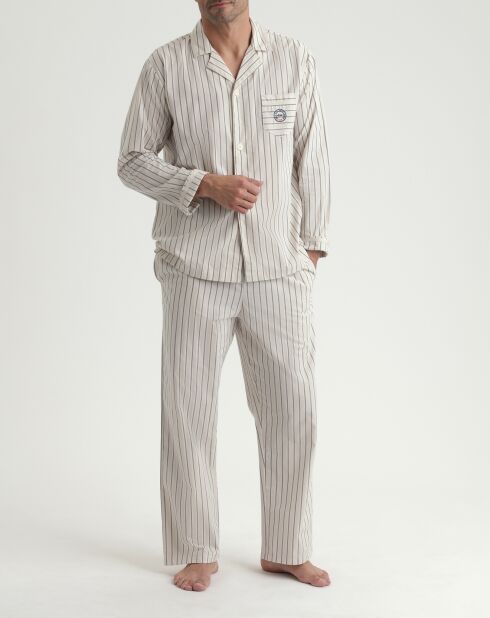 Dim x Inès De La Fressange grijze pyjamaset