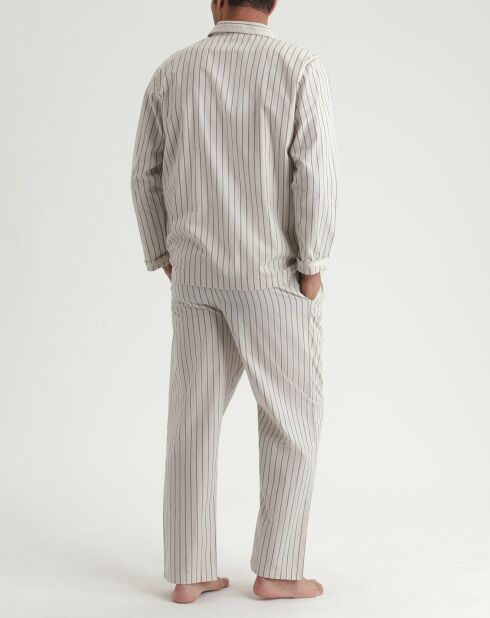 Dim x Inès De La Fressange grijze pyjamaset