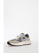 CLUB22 taupe sneakers van zandleer