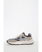 CLUB22 taupe sneakers van zandleer