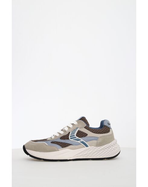 CLUB22 taupe sneakers van zandleer