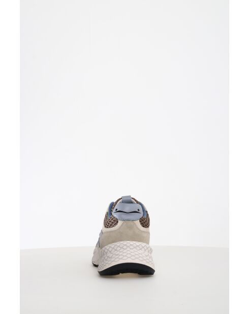 CLUB22 taupe sneakers van zandleer