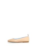 Beige ballerina's van Sia