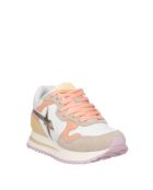 Sneakers Tally blanc poudre/bulle rose