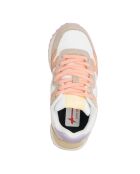 Sneakers Tally blanc poudre/bulle rose