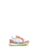 Sneakers en maille JET rose/blanc