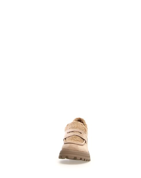 Mocasines de tacón Tani beige