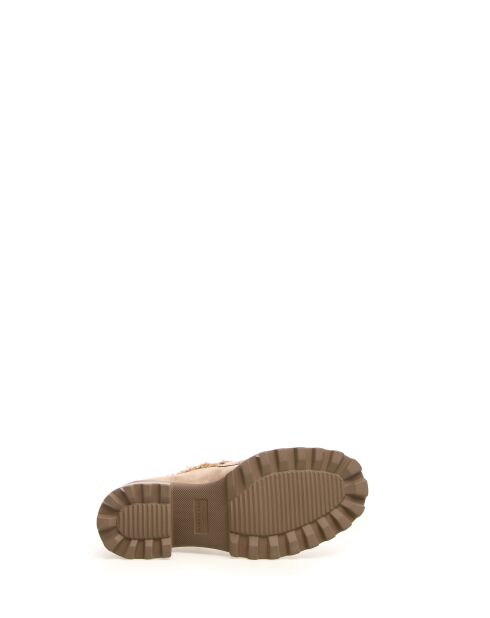 Mocasines de tacón Tani beige