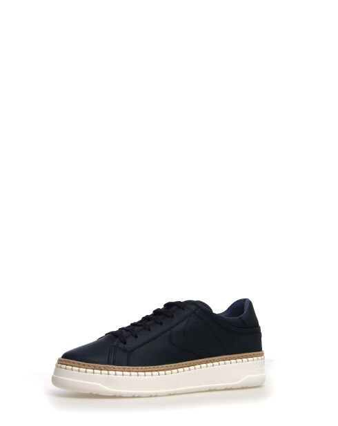 Sneakers en cuir Layton bleues