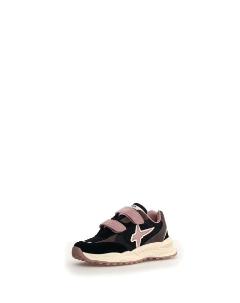 Sneakers Chewingum Junior VL Noirs, Anthracite, Cipria