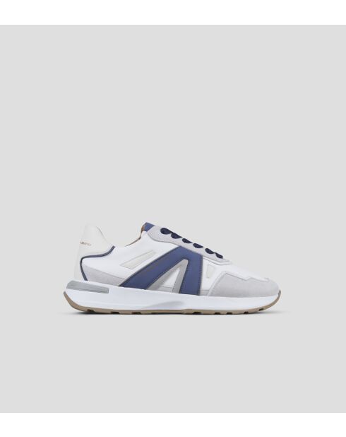 Wit/blauwe sneakers Liverpool