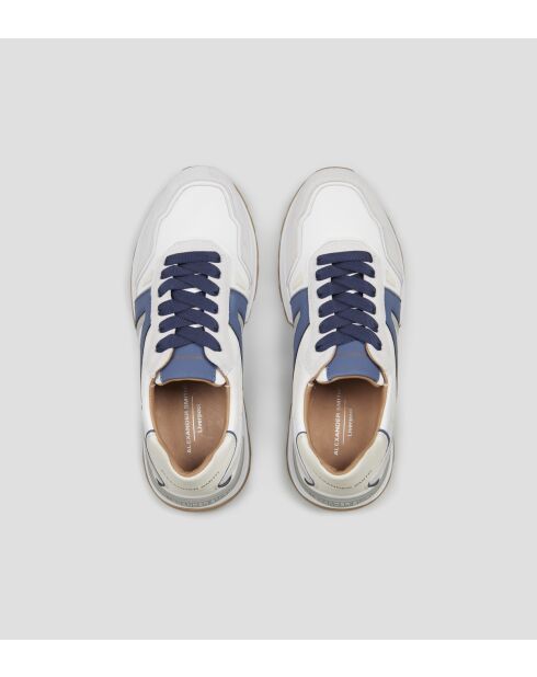 Wit/blauwe sneakers Liverpool