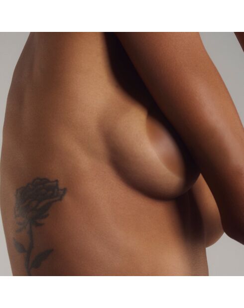 Cache tétons 8 cm en silicone cacao