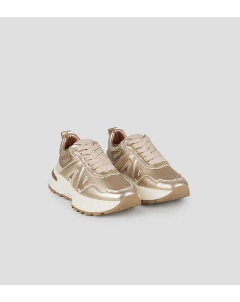 Goudkleurige lichte sneakers van Liverpool