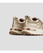 Goudkleurige lichte sneakers van Liverpool