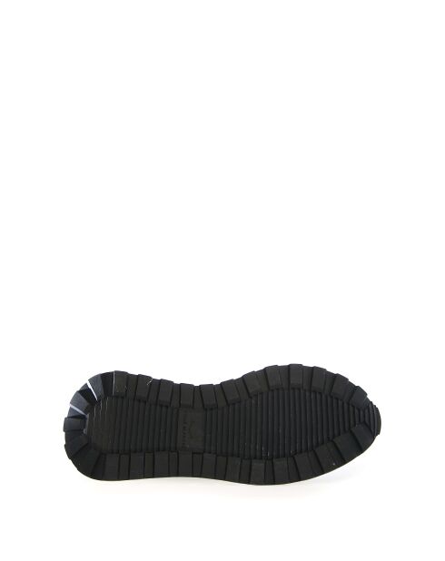 Sneakers en cuir Qwark bleu gris