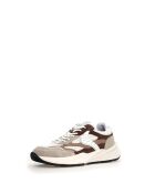 CLUB22 witte sneakers van zand/lavaleer