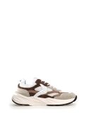 CLUB22 witte sneakers van zand/lavaleer