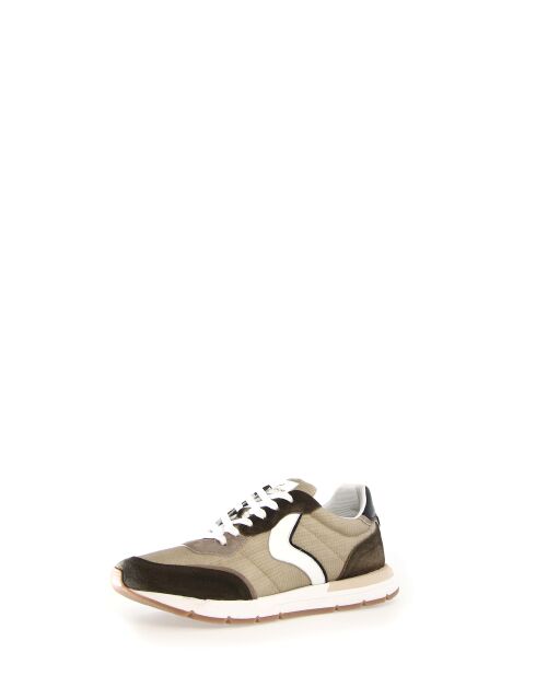 Sneakers en cuir Storm sable armée