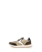 Sneakers en cuir Storm sable armée