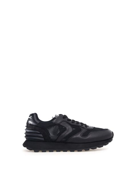 Sneakers en cuir Paris noires
