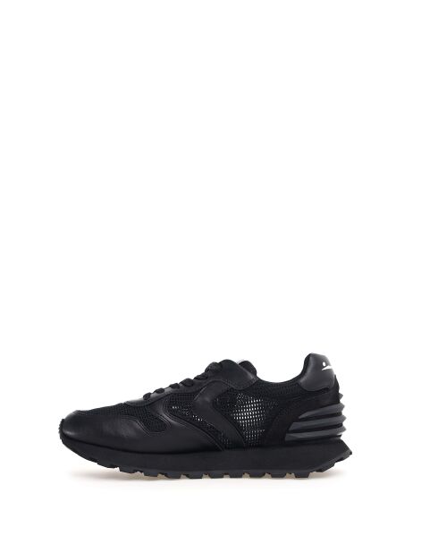 Sneakers en cuir Paris noires